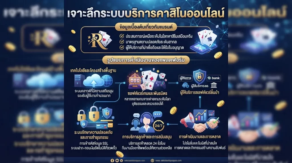 เจาะลึกระบบบริการ ค่า สิ โน ออนไลน์